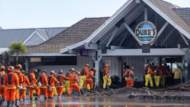 PCH mudslide cleanup 