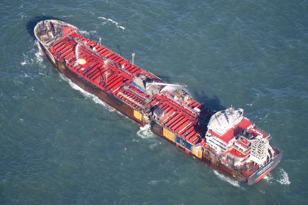 MV Stena perfect collision