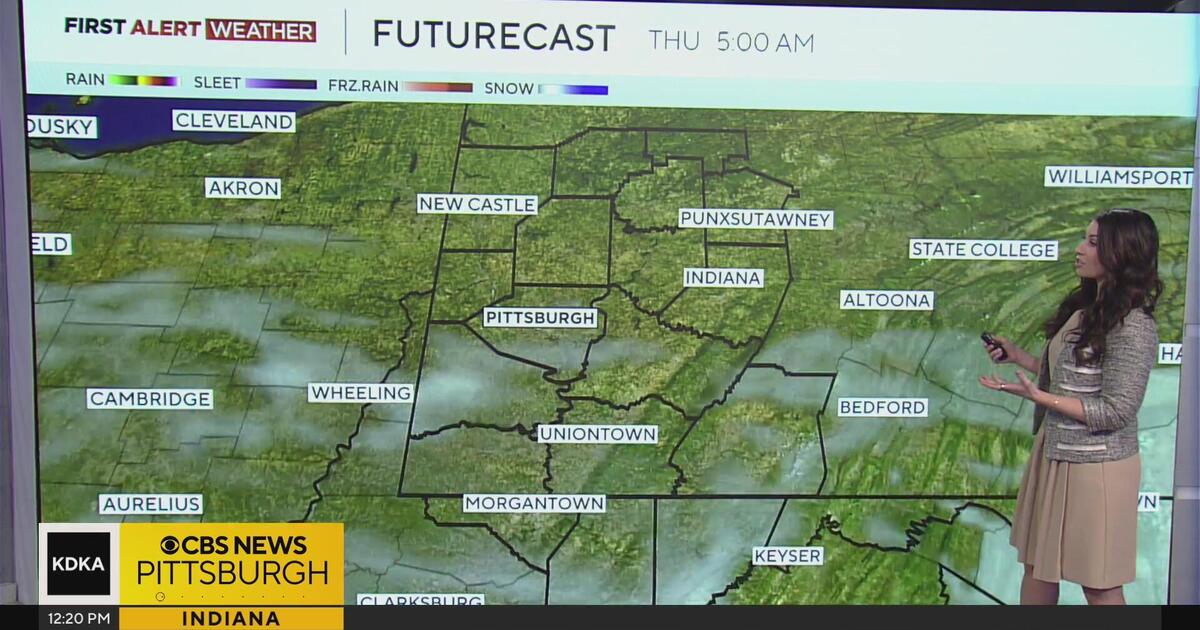 KDKA-TV Afternoon Forecast (3/12) - CBS Pittsburgh