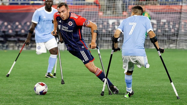 Nico Calabria New England Revolution Amputee Team 