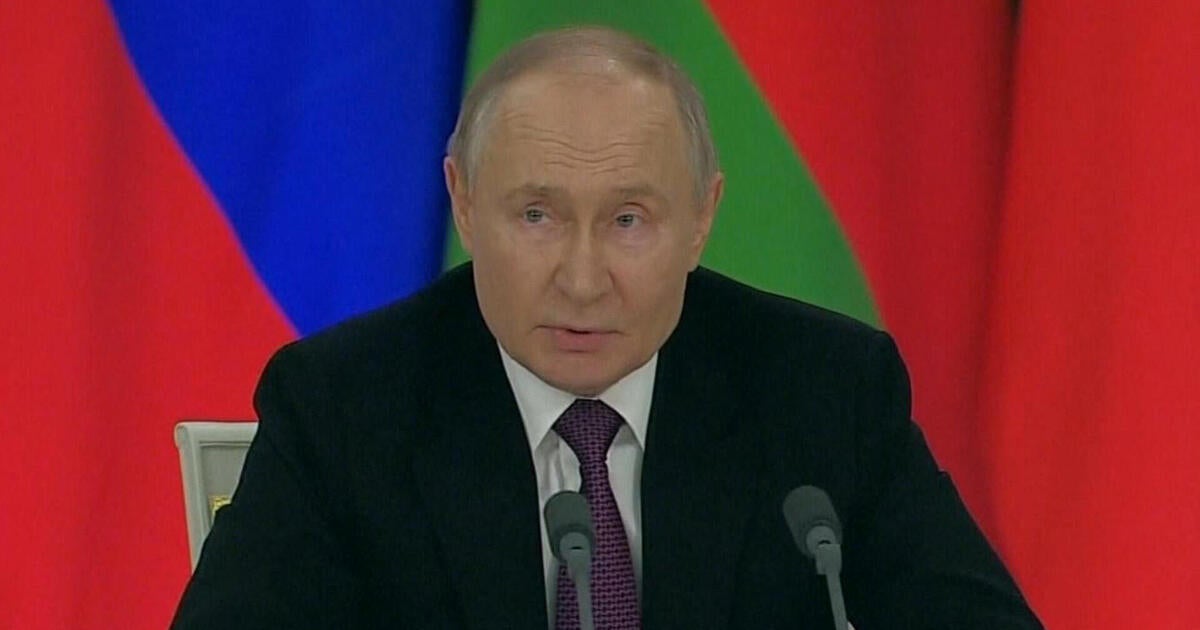 Putin backs a Ukraine ceasefire in principle, but says details need to be discussed