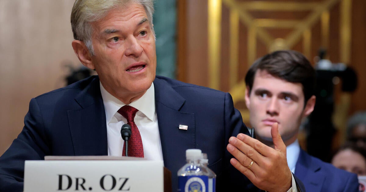 Dr. Oz pledges in confirmation hearing to continue Medicare drug price talks started by Biden