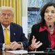 President Trump out to "create chaos" with cashless bail crackdown, Hochul says 