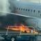 American Airlines flight catches fire after emergency landing in Denver