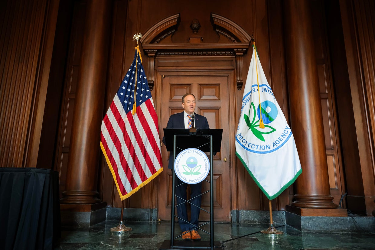 EPA Administrator Zeldin And Interior Secretary Burgum Make Water Policy Announcement 