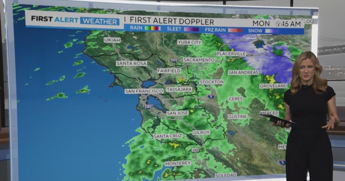 Monday morning First Alert Weather forecast 3/17/25 - CBS San Francisco