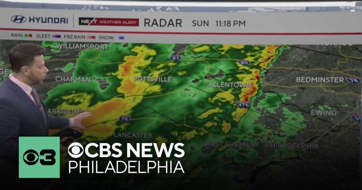 Heavy rain, gusty winds move through Philadelphia region overnight, but ...