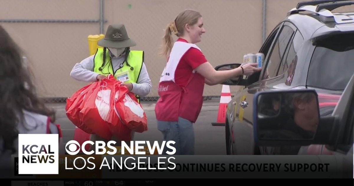 The American Red Cross continues wildfire recovery support - CBS Los ...