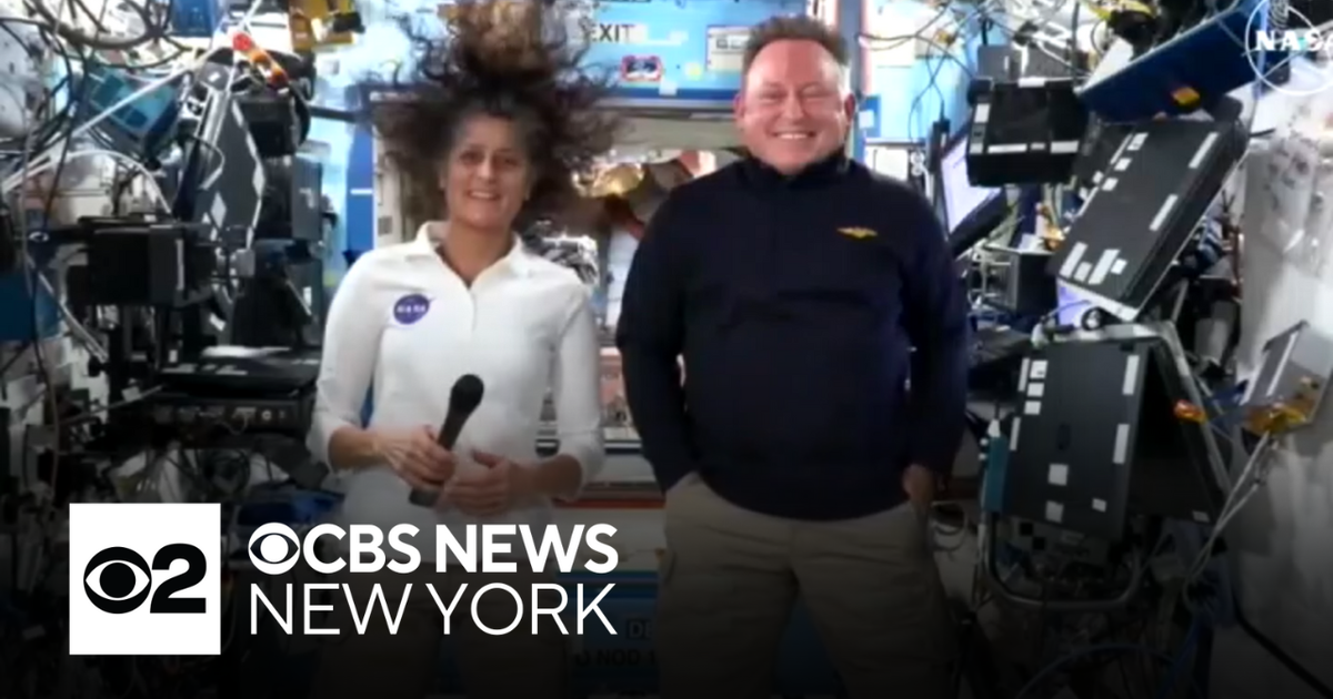 NASA astronauts prepare for their descent home - CBS New York