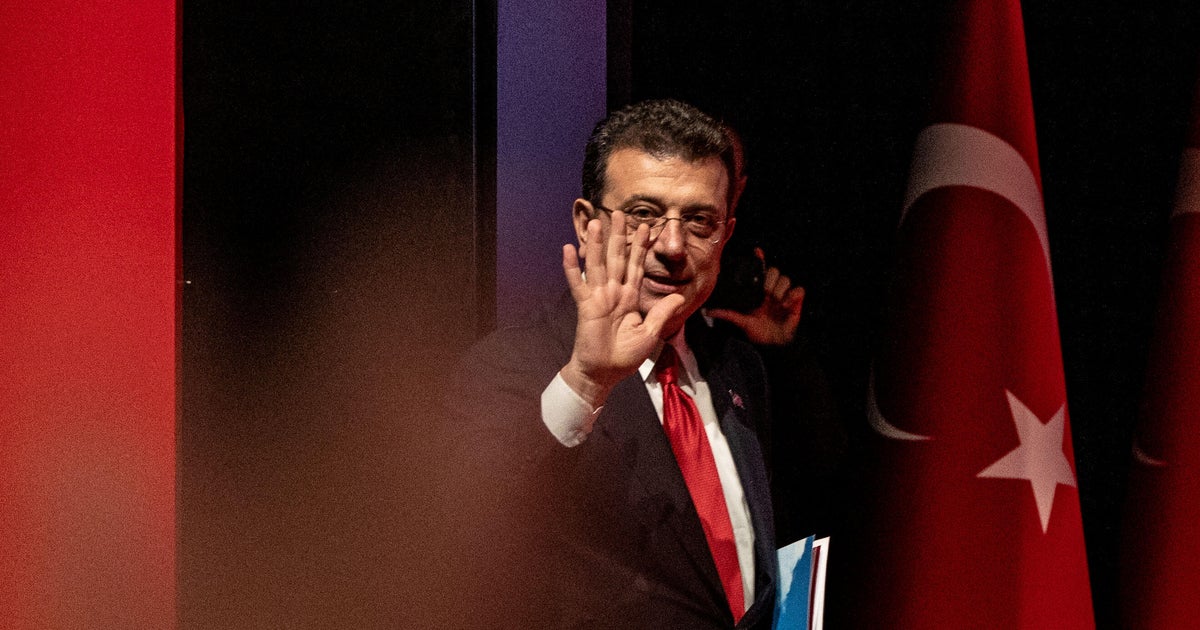 Police in Turkey arrest Istanbul Mayor Ekrem Imamoglu key rival of President Erdogan  CBS News Police in Turkey arrest Istanbul Mayor Ekrem Imamoglu key rival of President Erdogan  CBS News