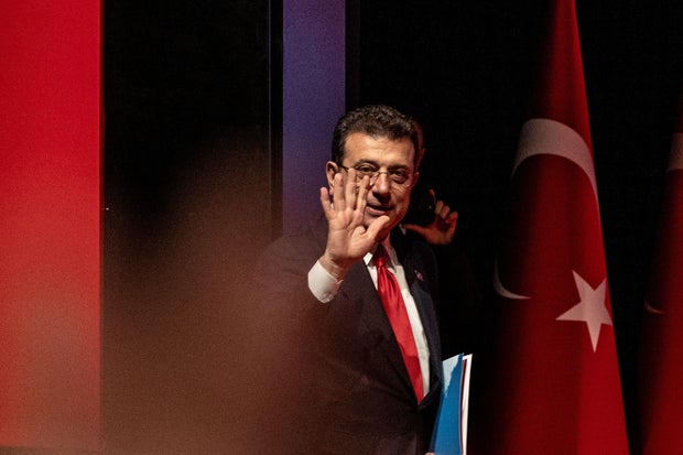 EKREM Imamoglu qualifies as a CHP candid 