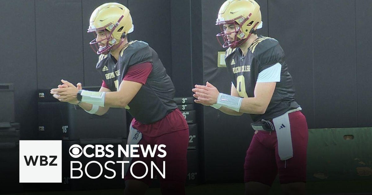 Is there a quarterback competition brewing at Boston College? - CBS Boston