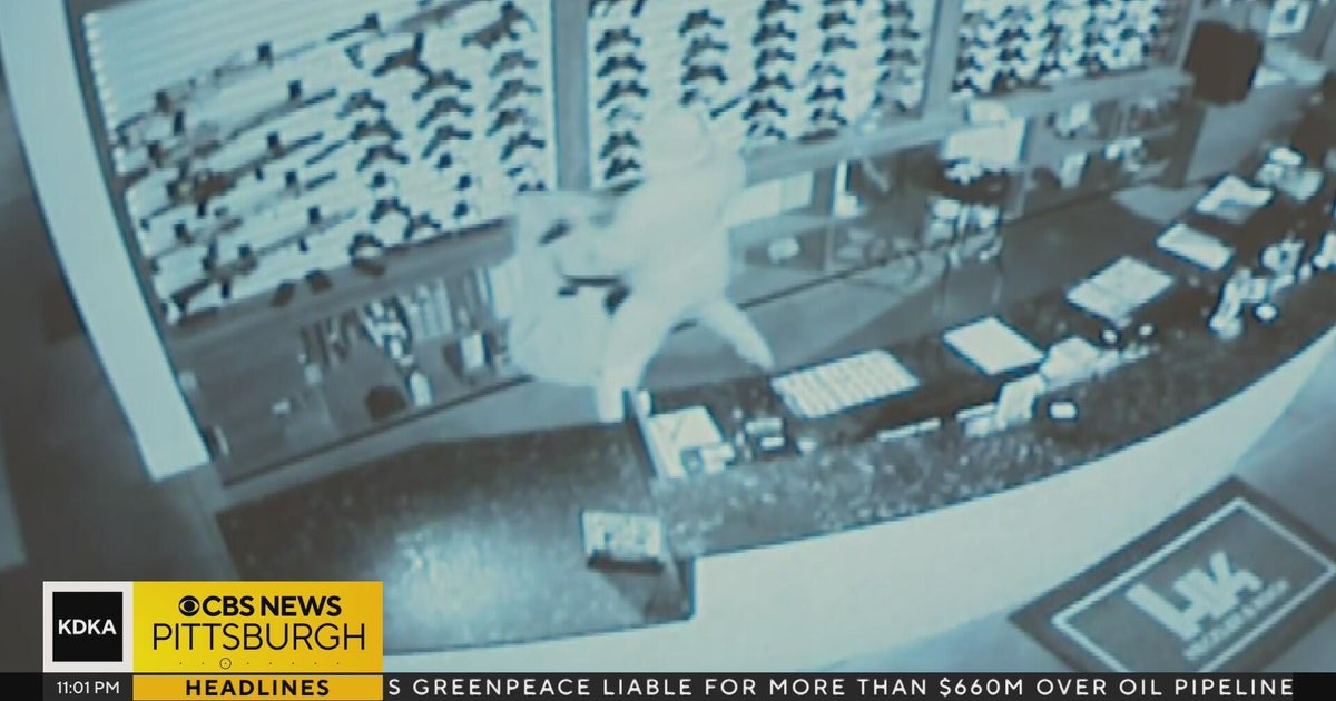 Gun store owners step up security amid rash of break-ins - CBS Pittsburgh
