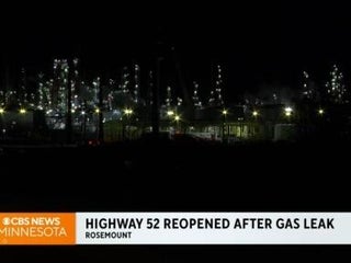 Rosemount gas leak closes part of Highway 52 overnight - CBS Minnesota