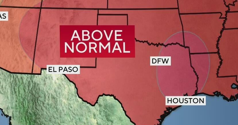 Temperatures well above average for North Texas this weekend - CBS Texas