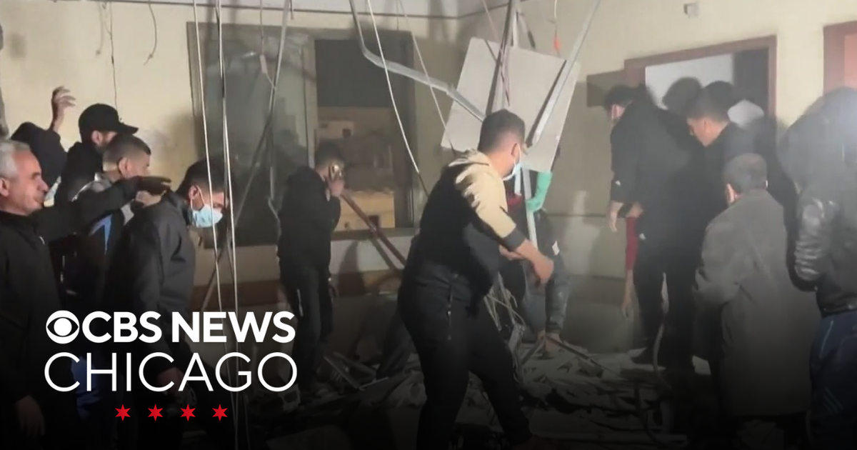 2 killed after overnight Israeli strikes in Gaza - CBS Chicago