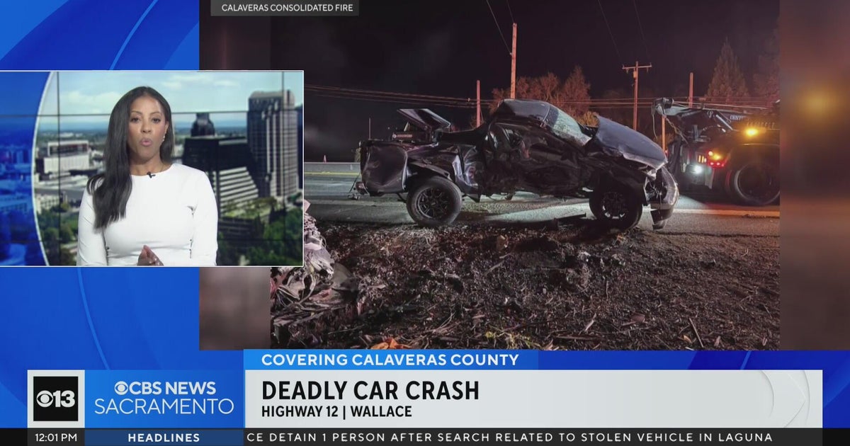 CHP investigating deadly crash near Wallace - CBS Sacramento