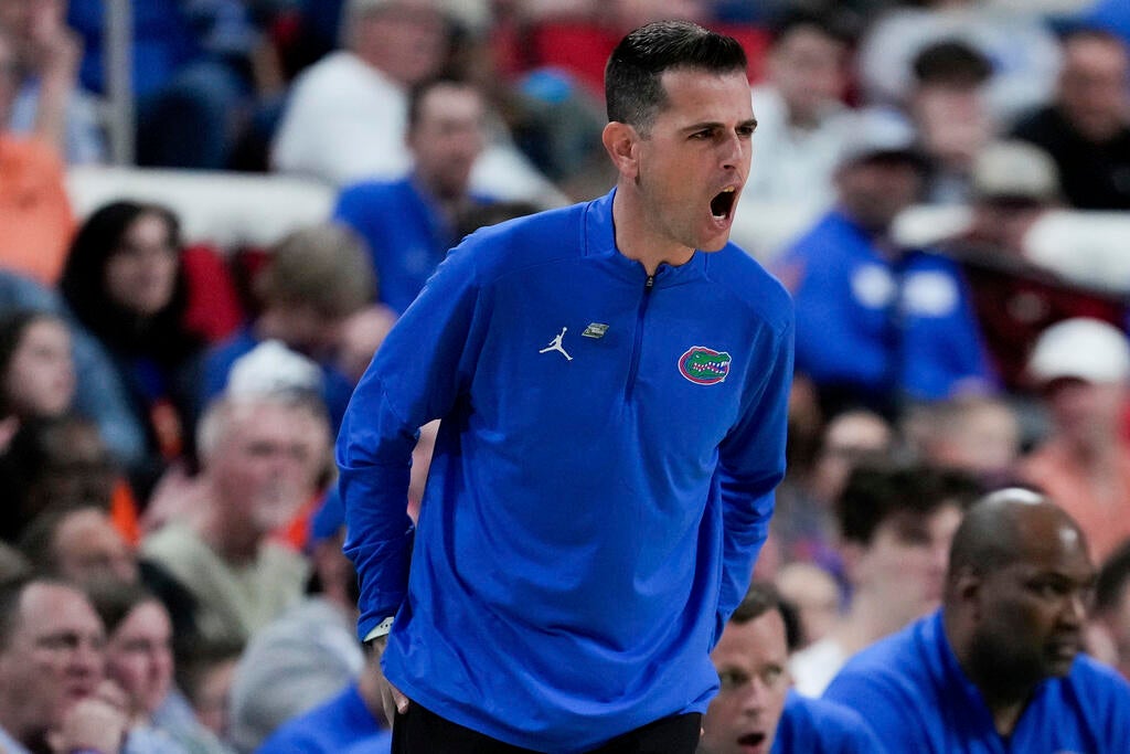 Florida head coach Todd Golden 