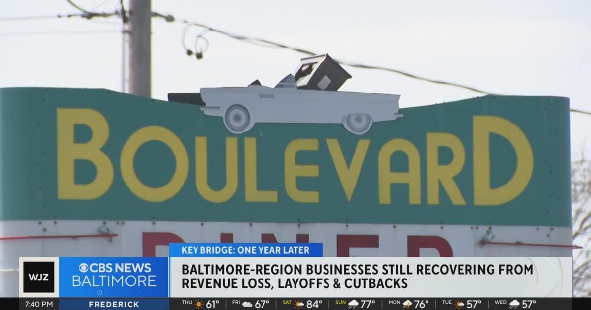 Baltimore-area businesses recovering still from Key Bridge collapse - CBS Baltimore