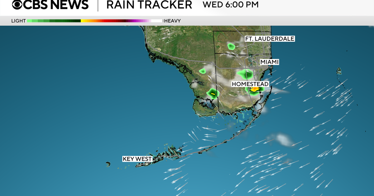 Partly cloudy across South Florida, few afternoon showers inland Partly cloudy across South Florida, few afternoon showers inland