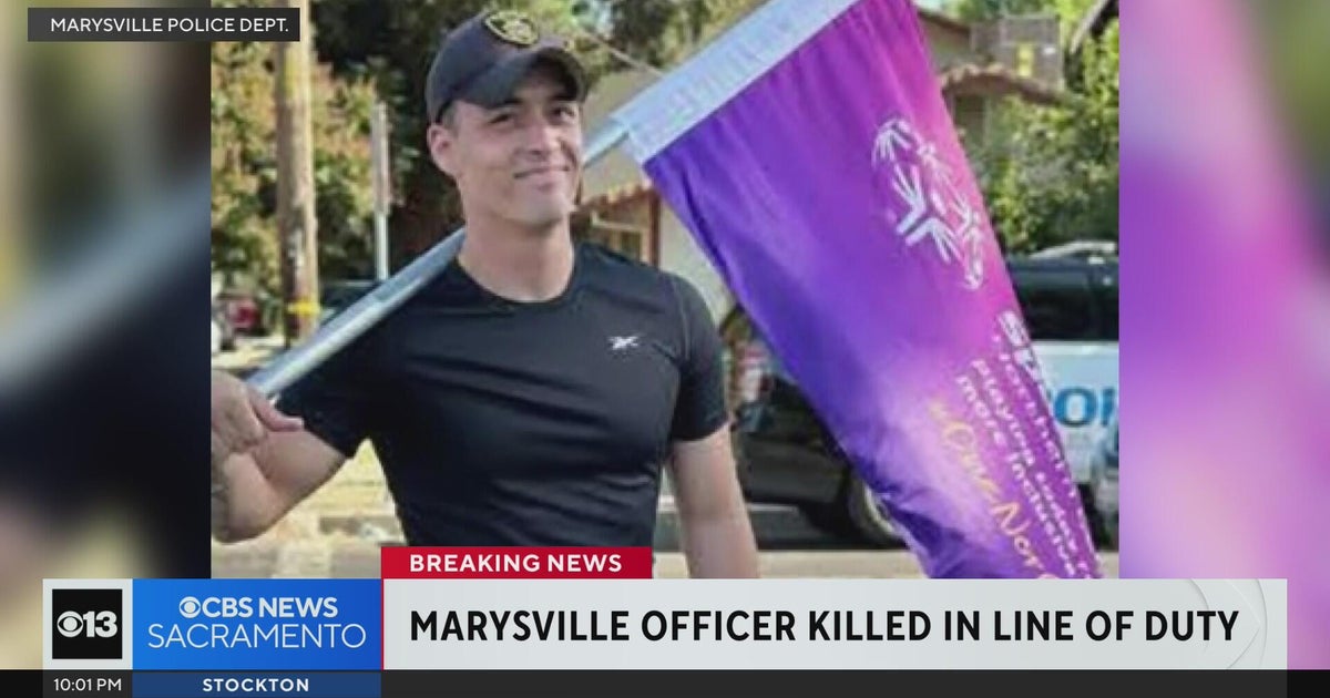Latest on deadly shooting of Marysville Officer Osmar Rodarte while serving search warrant - CBS Sacramento