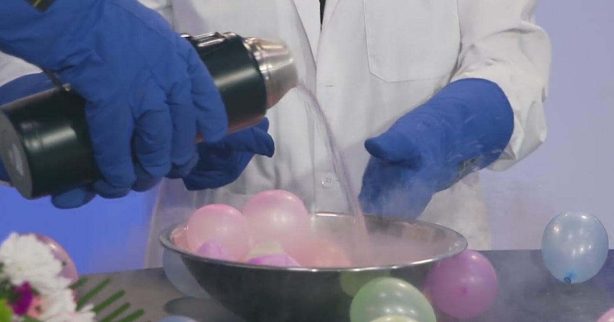 A frostology demonstration with the Michigan Science Center - CBS Detroit