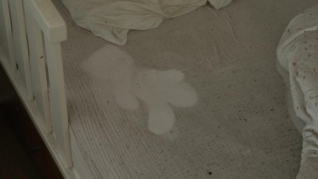 Dust in California home after wildfire 
