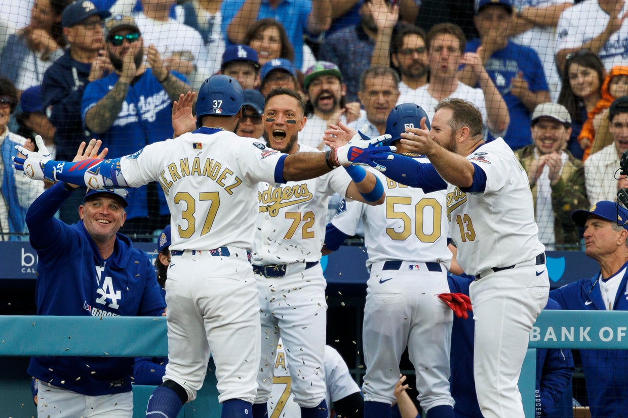 Dodgers vs Tigers in Los Angeles, CA 