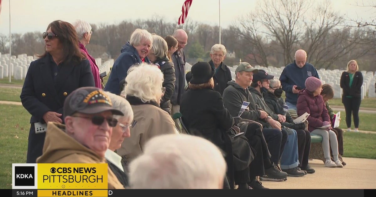 Pittsburgh-area Vietnam veterans honored at National Cemetery of the Alleghenies - CBS Pittsburgh