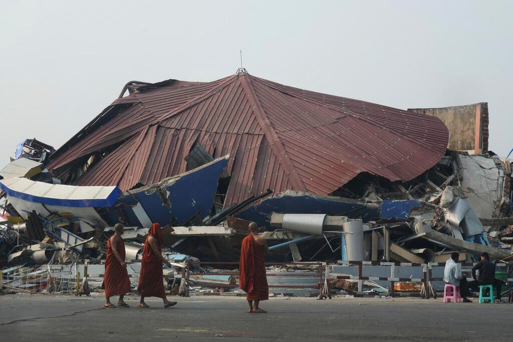 APTOPIX Myanmar Southeast Asia Earthquake 