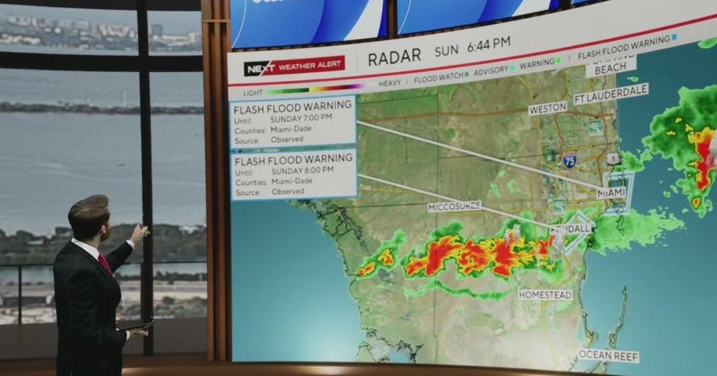 South Florida 6:30 p.m. Weather Forecast 3/30/2025 - CBS Miami