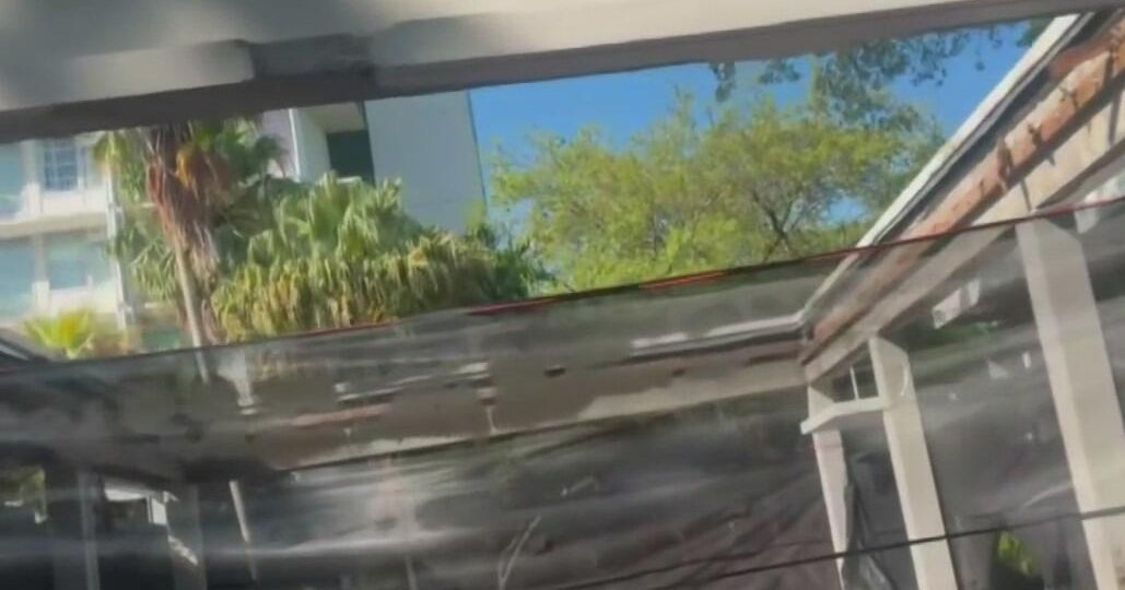 Heavy rain caused partial patio ceiling collapse at UM dorm, no injuries reported