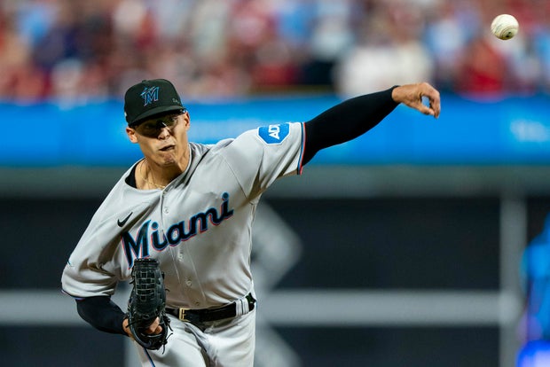 Marlins Phillies Baseball