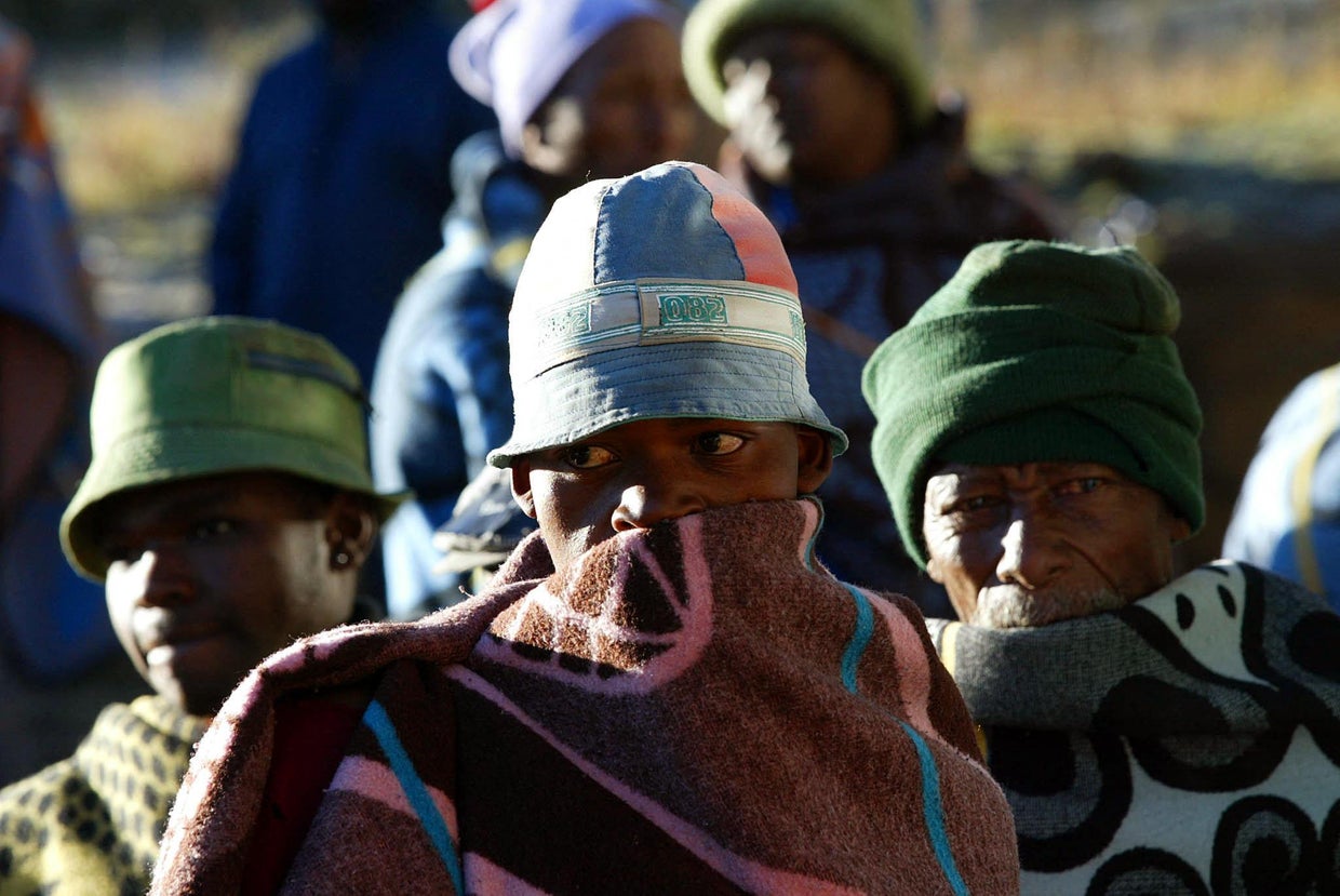 LESOTHO-ELECTIONS-QUEUE