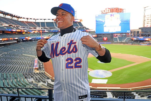 Juan Soto in a New York Mets Jersey at Citi Field 