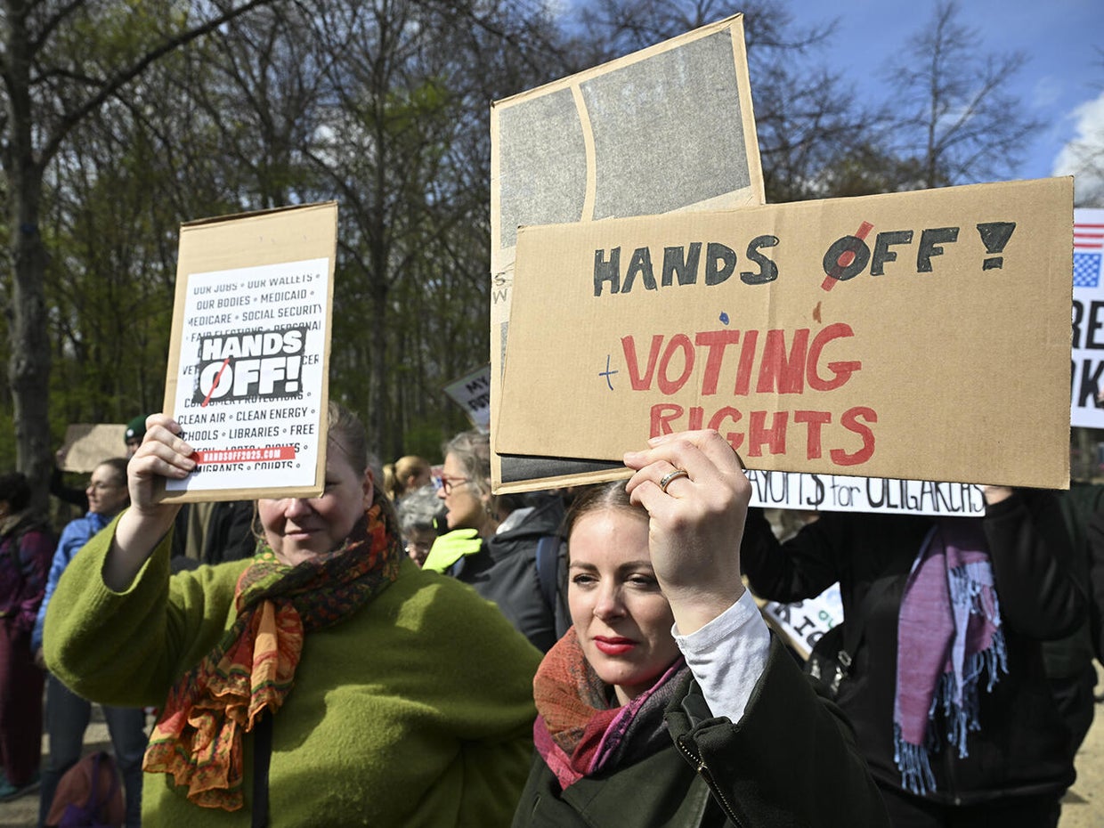Trump and Elon Musk protest outside the US Embassy in Berlin