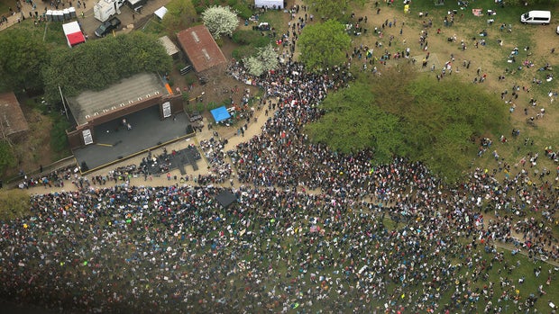 Anti-Trump 'Hands Off!' protest, in Washington 