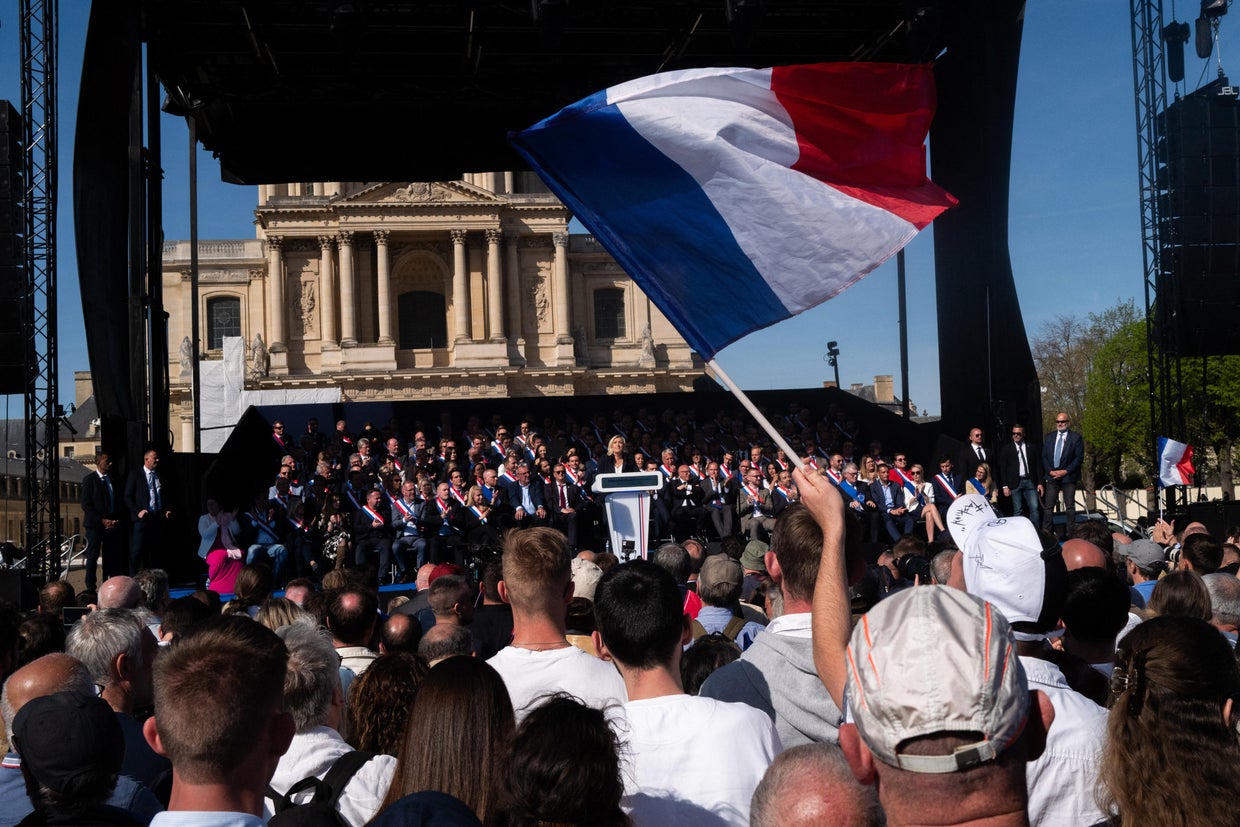 Le Pen supporters rally in Paris after embezzling conviction: Trump can run — why not Marine?