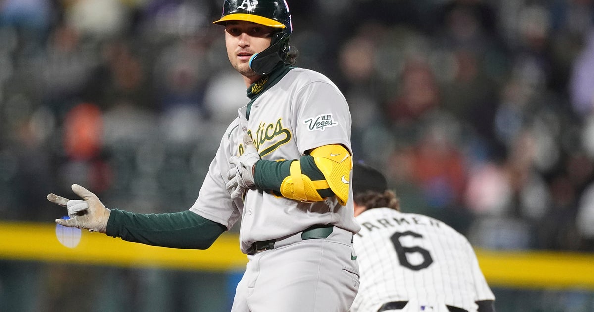Athletics rally past Rockies 7-4 in series win