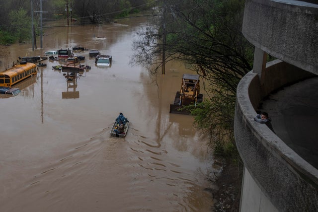 Storm Brings Powerful Winds, Tornadoes, And Potentially Catastrophic Rainfall To Central U.S. 