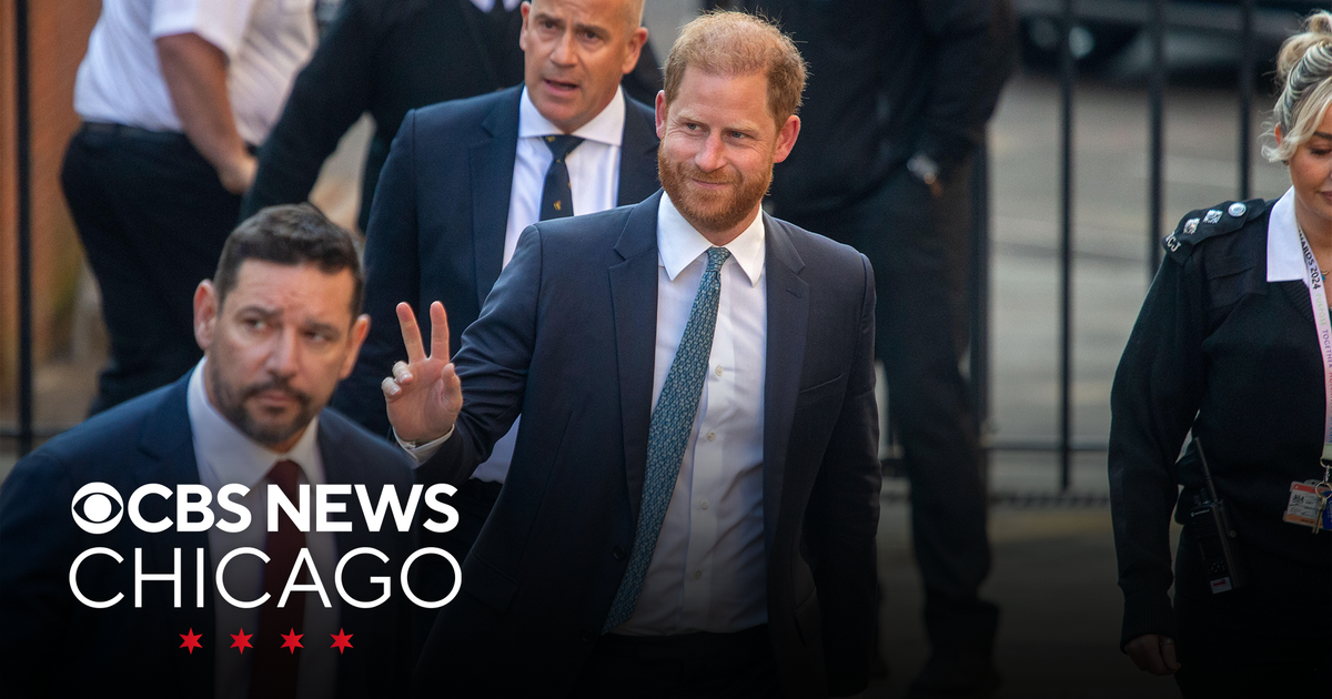 Prince Harry asks for security detail when in UK - CBS Chicago