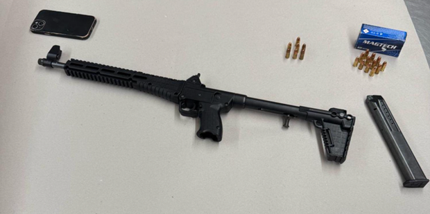 San Jose rifle seized 