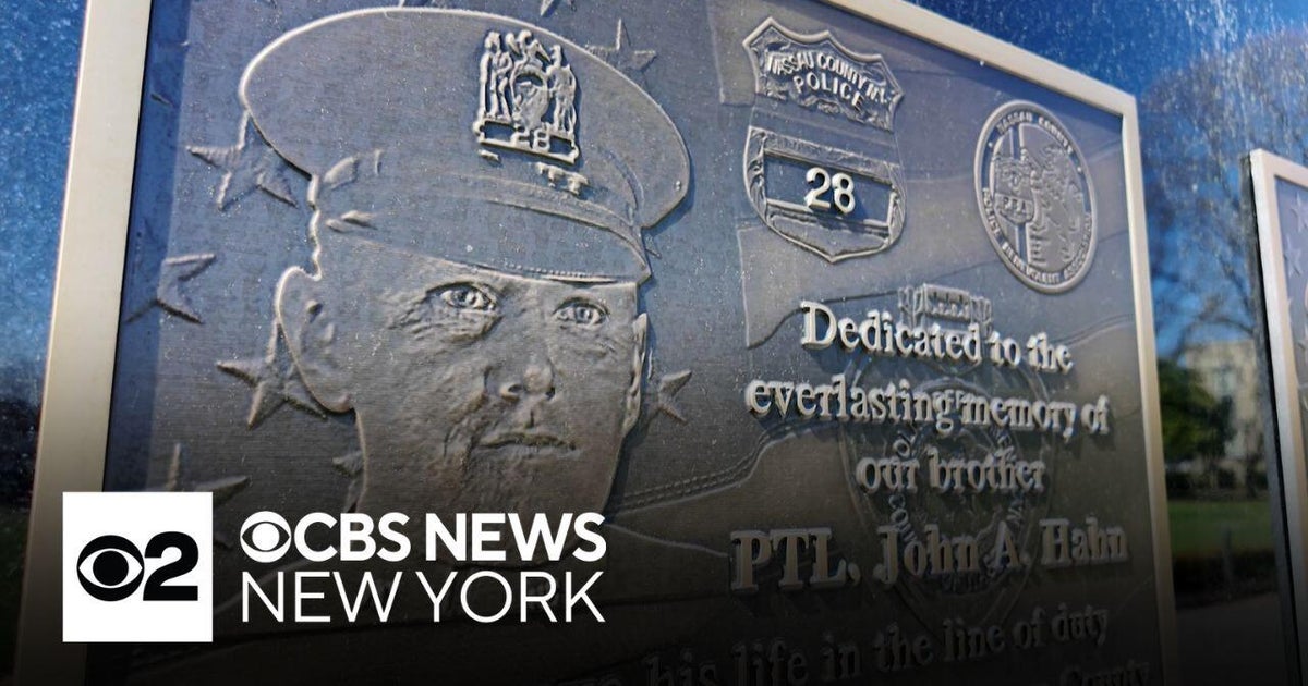 Ceremony honors first Nassau County officer killed in the line of duty