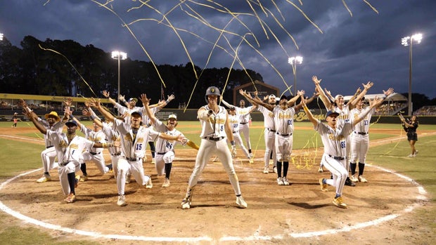 The Savannah Bananas during a game 