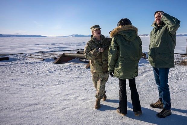 Vice President JD Vance Visits US Military Base In Northern Greenland