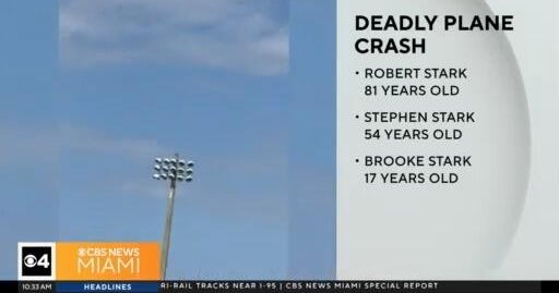 Police identify 3 victims, including teenage girl, in Boca Raton plane ...