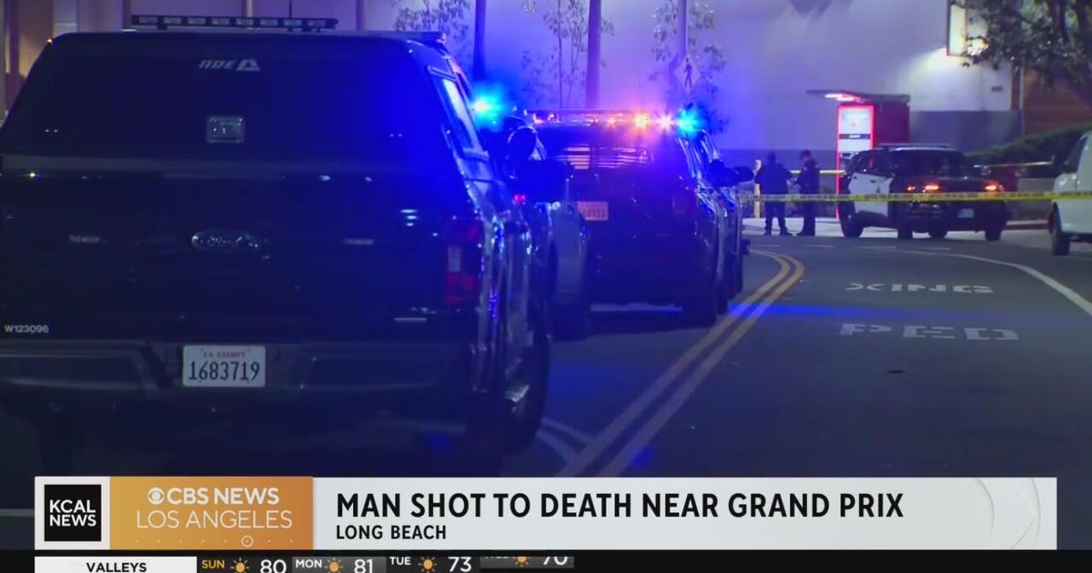 Probe continues after man is shot to death near Long Beach Grand Prix - CBS Los Angeles