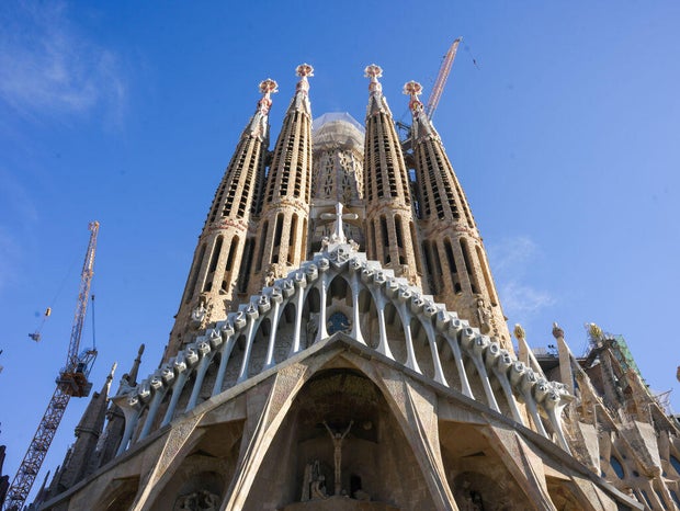 Construction of La Sagrada Familia in Barcelona nearing its end 