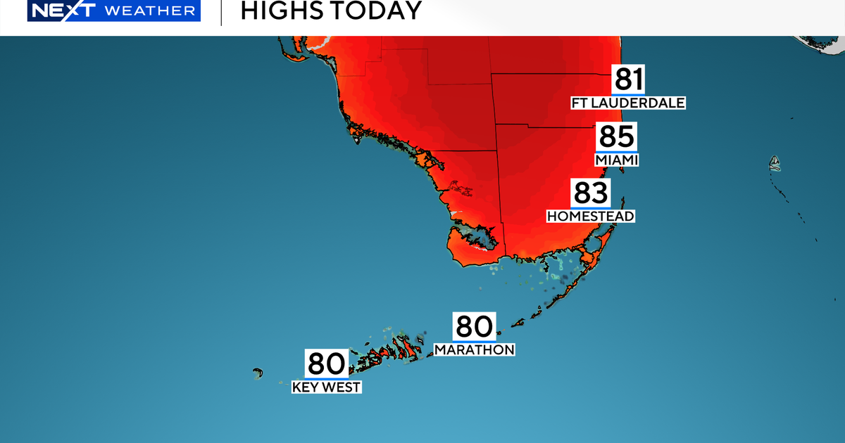 Cool mornings, pleasant afternoons ahead for South Florida Cool mornings, pleasant afternoons ahead for South Florida