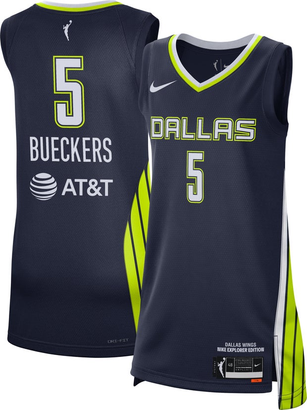 Paige Bueckers jersey Dallas Wings 